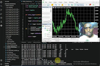 build a python forex trading bot with ai and mt5