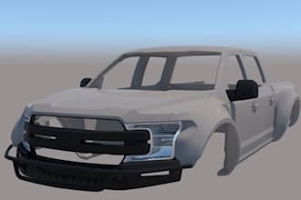 create custom rc car body kits, rc car parts, and 3d printable model in print