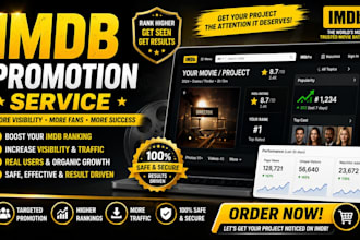 100x imdb starmeter, daily imdb movie viewers via telegram ads imdb promotion