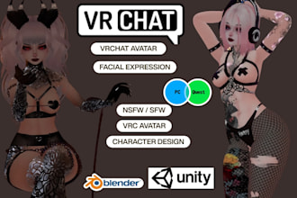 create highly detailed 3d vrchat avatar, vr character nsfw avatar, furry avatar