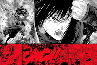 anime manga comic book illustration manga or manga cover