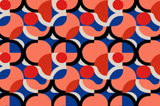 create seamless pattern design, watercolor pattern