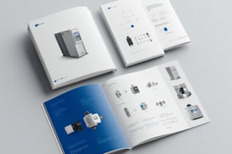 design amazing product catalog