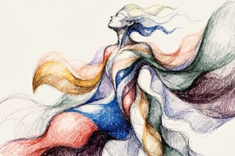 sketch a character or a creature