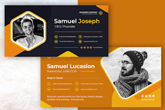 design german clickable custom email html signature for gmail outlook apple mail