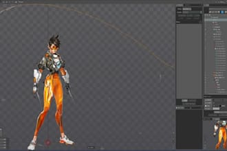 make 2d 3d character animation medical animation game animation spine rigging