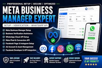 setup meta business suite verify business manager or whatsapp business api