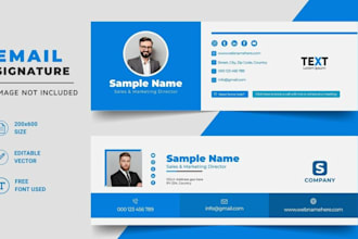 do german company HTML email signature, clickable HTML email signature with logo