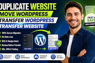 duplicate website move wordpress transfer wordpress transfer website