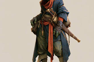 dnd, fantasy character and dnd character