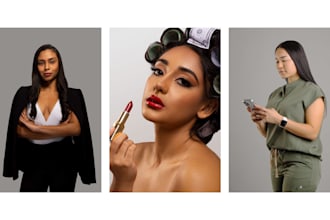 do professional photo editing and high end retouching