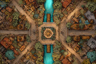 create your fantasy city map