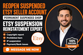 do etsy account reinstatement, etsy suspension letter to appeal your etsy shop