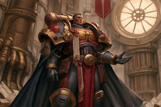 illustrate your warhammer 40k