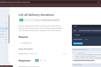 build a laravel restful API for your marketplace
