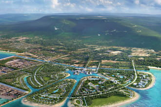 master ground plan for propose development, site plan for planning permission