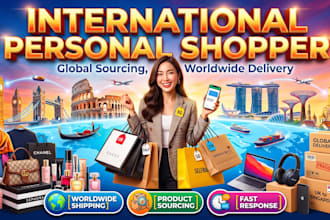 be your personal shopper in UK italy singapore and thailand