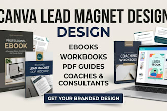 design canva lead magnets, ebooks for coaches and consultants