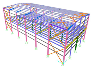 do structural design of peb steel structures and wood building
