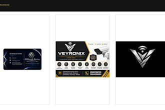 design a premium modern business card and visiting card