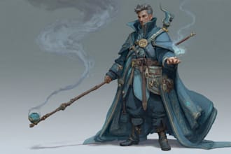 dnd character art and dnd character art