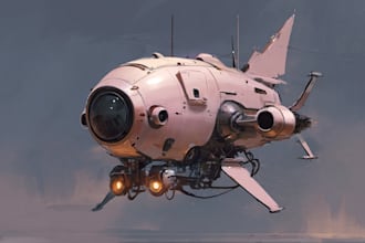design spaceships and sci fi vehicles