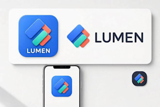 do branding simple modern business logo for app website