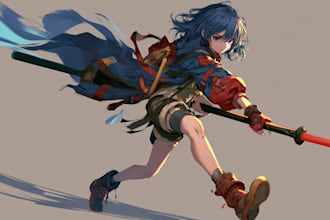 do anime characters and oc for you