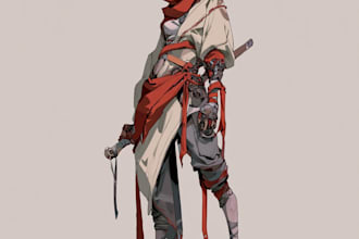 draw you as anime character style