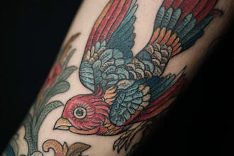 do original traditional oldschool tattoo design