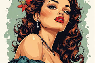 do a pin up girl and pin up girl