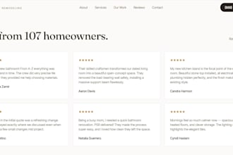 design unique home remodeling website kitchen and bathroom renovation website