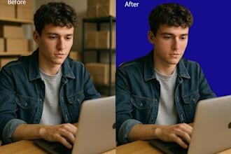 professional portrait retouching acne removal and beauty editing