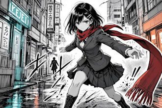 draw anime manga comic book, manga page, webtoon comic manga