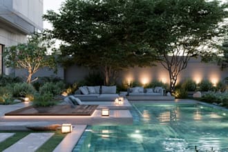 doarchitectural patio design yard garden swimming pool deck