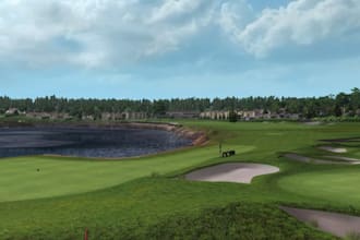 upscale 3d golf course, mini golf course simulator,golf terrain render golf hole