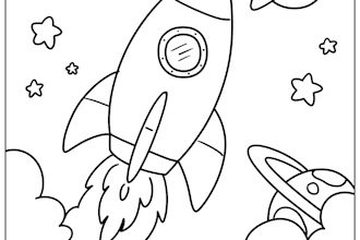 custom coloring book illustrations for kids