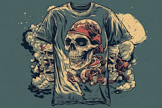 design custom vintage t shirt and custom merch tshirt