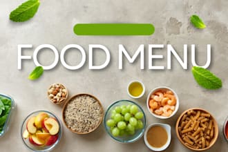 design modern cafe menu, restaurant menu, bakery menu and food price list