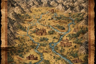 do vector city map, rv map, event map, festival map, and custom map design