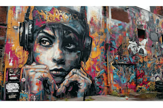 design graffiti designs, murals and wall arts