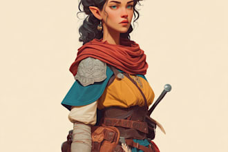 fantasy character art and fantasy character art