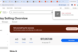 ebay dropshipping on profit share
