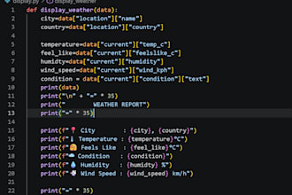 analyze, and visualize your data using python