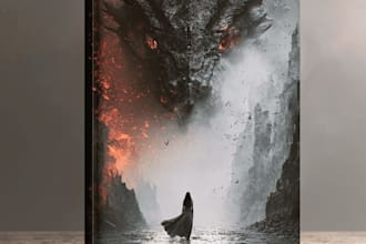 do book cover design, paperback book cover design