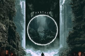 design unique fantasy book cover, kindle ebook cover