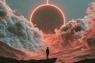 design album cover or music cover artwork