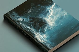 fantasy book cover design or fantasy book cover
