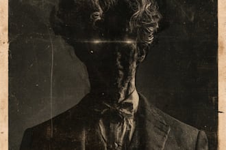 create amazing vintage horror comics artwork illustration