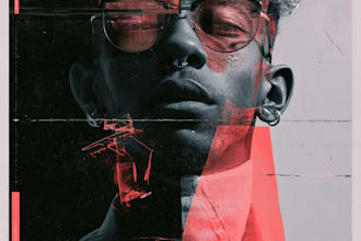 design mixtape cover or album cover